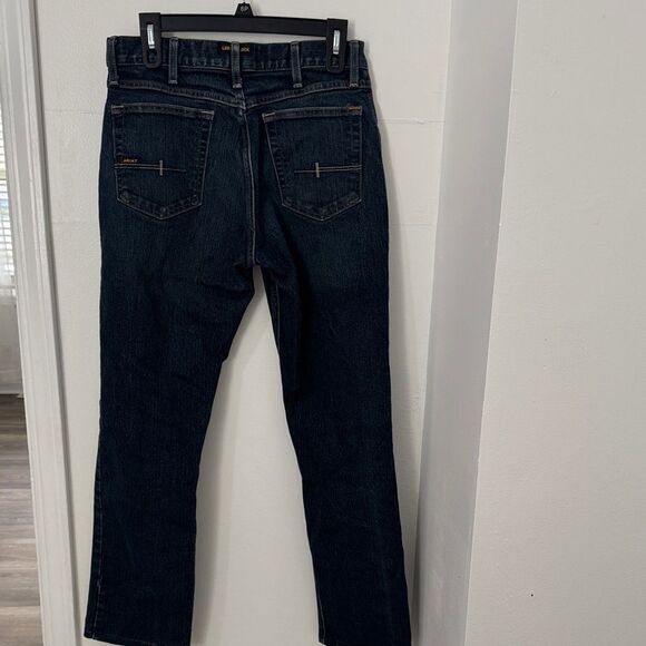 ARIAT REBAR Relaxed Straight leg Mens Jeans Size 30X30 - Picture 2 of 8